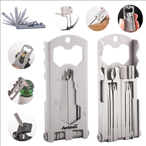 20-in-1 Multitool Stainless Steel Card